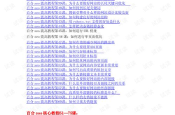 百合seo,揭秘提升网站排名与流量的关键策略”